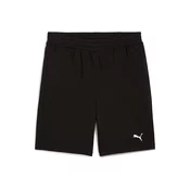 PUMA Športne hlače TAD ESSENTIALS črna/bela