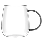 Vialli Design Set šolja za kafu Bolla, 400 ml, Providni