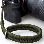INF Ročno tkana zapestnica za fotoaparat EOS NEX A7R3 A7C RX100 XT4 Green, (5000076191)