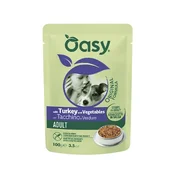 Oasy Strips in Gravy Adult koščki v omaki - puran in zelenjava - 100 g 22 x 100 g