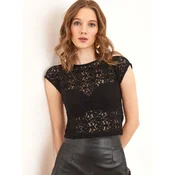 olalook Bluza črna