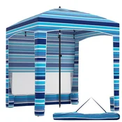 Northix Beach Tent 185x185cm, Height Adjustable, Side Wall
