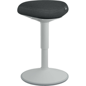 Stol leitz ergo active z udobnim sedežem svetlo siv-tabure 65450085