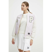 Dvostrana bomber jakna Puma PUMA X SOPHIA CHANG za žene, boja: ružicasta, 624627