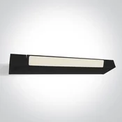 STENSKA SVETILKA ZA KOPALNICO 18W CCTV IP44 ČRNA DM38118C/B/V