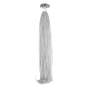 SEISETA Prirodna kosa za nado gadnju, Keratin, 50/55cm, 1006 Silver, 10 pramenova