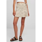Womens viscose Mini Skort soft seagrass flower