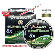 B-Tech Najlon za pecanje Pescatore Super Braid 8x 0.20mm