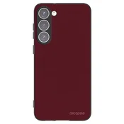 Silikonski črni ovitek za Samsung Galaxy S23+ 5G - Burgundy red