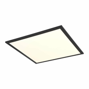 Črna LED stropna svetilka 44.5x44.5 cm Beta – Trio