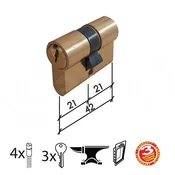DABEL Cilindarindar za vrata CL2036 Mat Ms 42mm(21-21) 3K DBP1