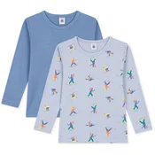 Petit Bateau TSML X 2 Modra