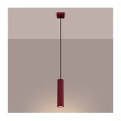 Brilagi - LED luster na sajli CRESTO 1xGU10/10W/230V bordo
