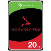 SEAGATE Ironwolf Pro NAS 3.5 20TB SATA ST20000NT001