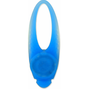 Privjesak Dog Fantasy LED silikonski plavi 8cm