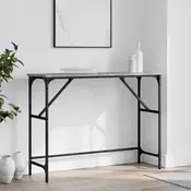 Konzolni stol boja hrasta sonome 100x32x75 cm konstruirano drvo