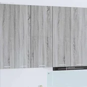 Viseci ormaric s pohranom Riga Siva Sonoma 40 x 31 x 100 cm