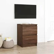 TV ormaric smedi hrast 40x35x54 cm inženjerski drvo