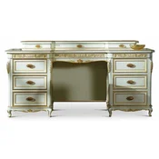 Casa Padrino luxury baroque dressing table ivory/gold 173 cm - Made in Italy