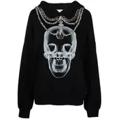 Philipp Plein Ženski duks AABCWJB1601PJO002N-02, Crni