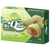 Qlove Japonski Matcha Tradicionalni Mochi piškoti 180 g