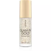 Catrice Glam In Gold Hydrating Primer vlažilna podlaga za make-up z 24-karatnim zlatom odtenek 010 Oh My Goldness 30 ml