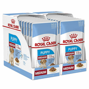 Vrečka Royal Canin Medium Puppy 20 x 140 g