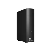 WD Elements 6 TB zunanji trdi disk (HDD), USB 3.0, 3,5-palčni, RTL, skladen z RoHS, črne barve.