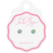 Tutu Biju uhančki 5.3 MM CHRYSOLITE