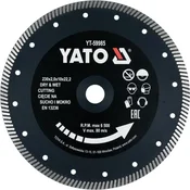 shumee YT-59985 YATO TURBO DIAMANTNI DISK 230 MM ZA LENAMERIŠKE PLOŠČICE