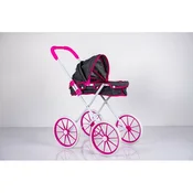 Winnerbike Decija kolica za lutke sa korpom, Siva