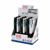 Spokey Easy 4colours Štiribarvno pisalo, štiri barve polnila, 0,7 mm, 24 kosov v pakiranju