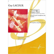 LACOUR:HOMMAGE A JACQUES IBERT CONCERTINO ALTO SAXOPHONE ET PIANO