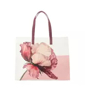 Ted Baker Shopper torba SHELIEN ecru/prljavo bijela / roza / magenta / puder roza