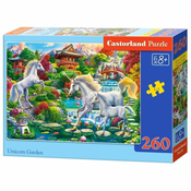 Castorland - Puzzle Vrt jednoroga - 260 dijelova