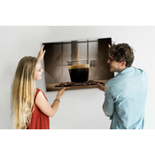 tulup.si Magnetna tabla Skodelica kave 100x70 cm