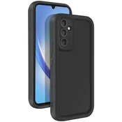 AVIZAR Ohišje za Samsung Galaxy A34 5G Mehak dotik z dvignjenimi robovi, Črna, (5000014833)