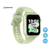 Manta STELIO JUNIOR djecji pametni sat, 4G LTE, SOS tipka, zelena (Pistacchio Green)