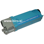 Fenix X6500 Cyan toner nadomešča toner Xerox 106R01601 za Xerox Phaser 6500, Xerox WorkCentre 6505 - kapacitete za 2.500 strani pri 5% pokritosti