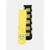 Sinsay - Rebraste carape 2 pack SpongeBob - šareno