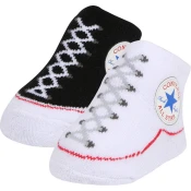 CONVERSE Nogavice Chuck Taylor, črna, bela