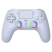Brezžični igralni krmilnik LED Subsonic - bel (PS4/PC)
