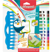 Maped Markerji za belo tablo Maped, Peps Innovation, set 12, (21655858)