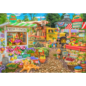 BlueBird - Puzzle Kmečka tržnica Sezona pomlad-poletje - 500 kosov