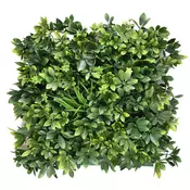 Aralia plastična zelena stena 50x50 cm