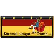 Zotter Schokoladen Bio čokolada - Caramel Nougat Crunch - 70 g
