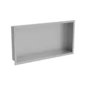 Mexen X-Wall-R nišna polica z obrobo 60 x 30 cm, inox - 1910603010