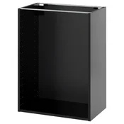 METOD Podni element, Crnosiva, 60x37x80 cm