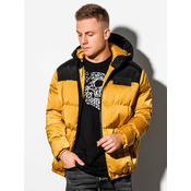 Moška zimska jakna Ryjel rumena