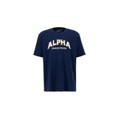 ALPHA INDUSTRIES Majica College mornarska/marelica/bela